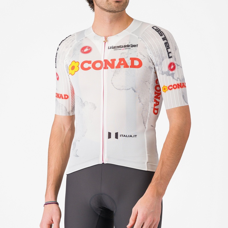 Jersey White Giro d'Italia 2025 Race 8S