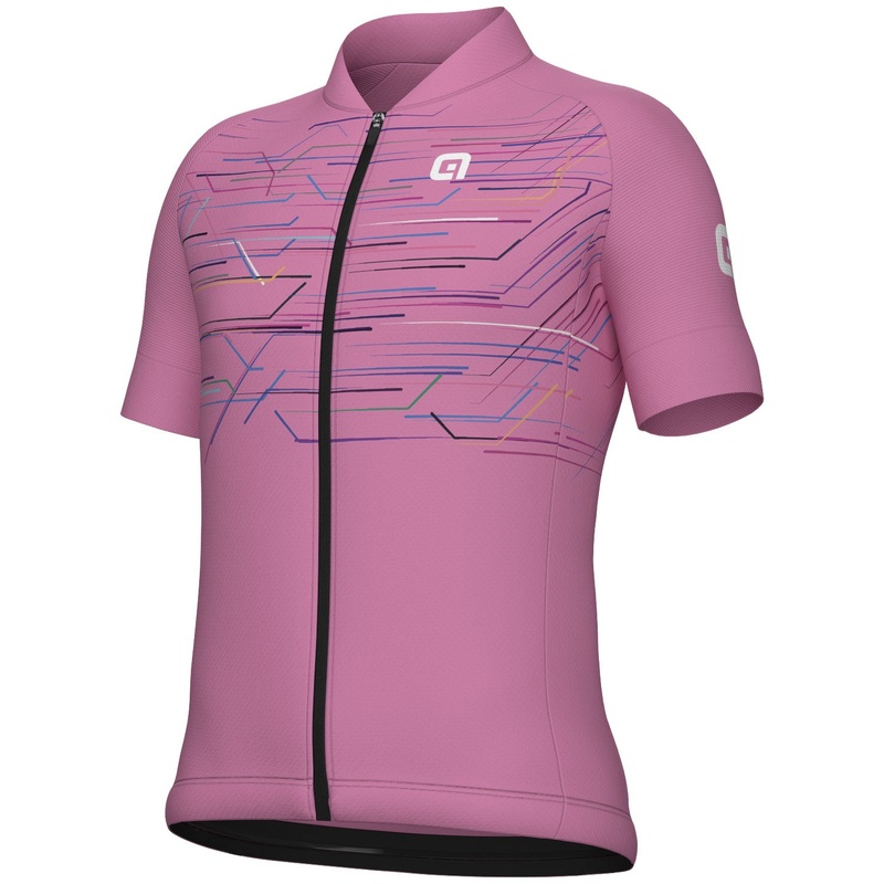 Ale Megabyte kid jersey - Pink