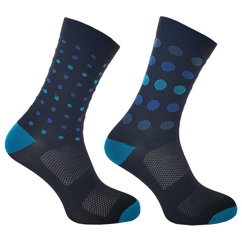Bike Inside Spaiate Socks - White Blue