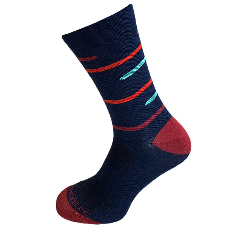 Bike Inside Stylish Socks - Blue