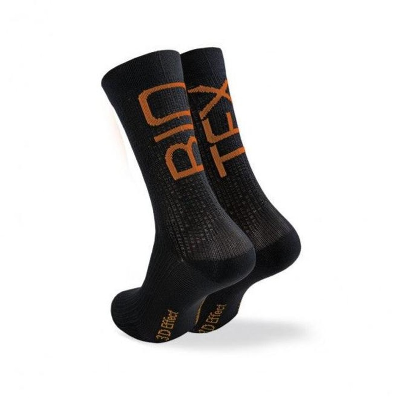 Biotex 3D Fresh socks - Black orange