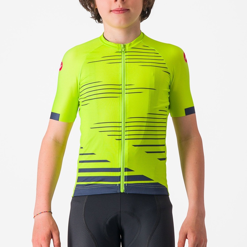Castelli Aero kid jersey - Green