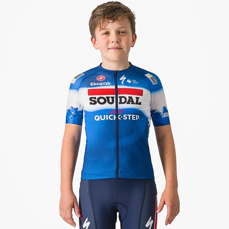 Castelli Soudal Quick-Step 2024 Aero kid jersey