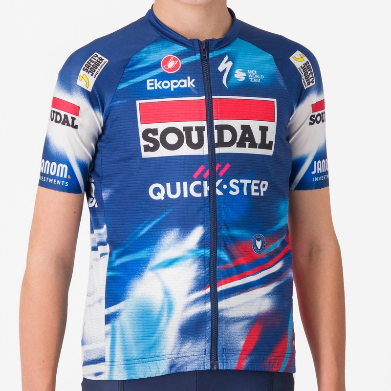 Castelli Soudal Quick-Step 2025 Aero kid jersey