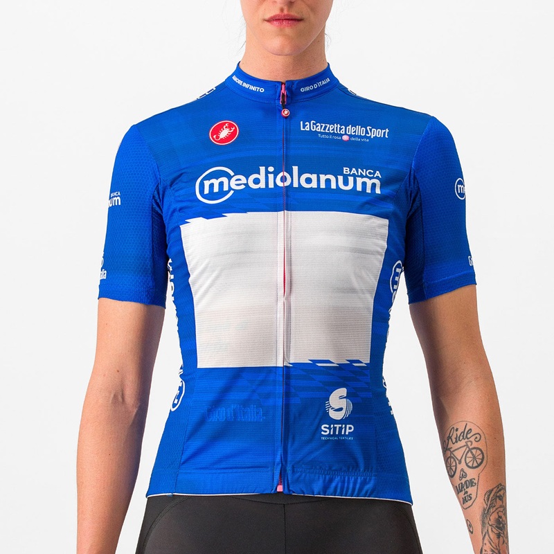 Giro d'Italia 2023 woman Blue jersey Competition