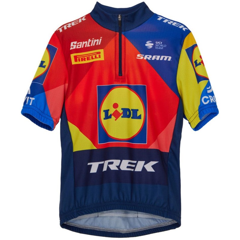 Santini Lidl Trek 2025 kids jersey