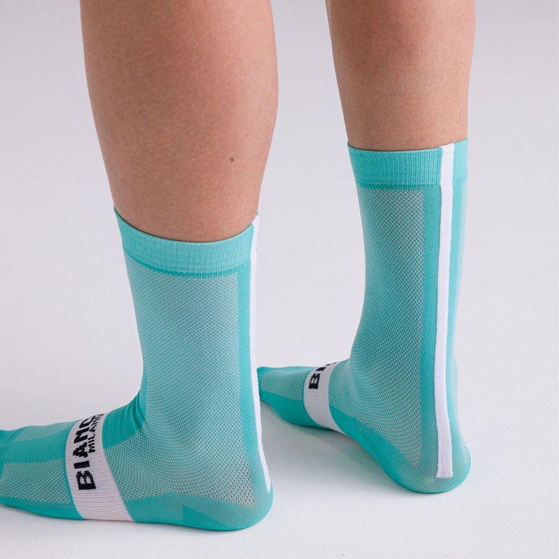 Socks Bianchi Milano Classic - Celeste