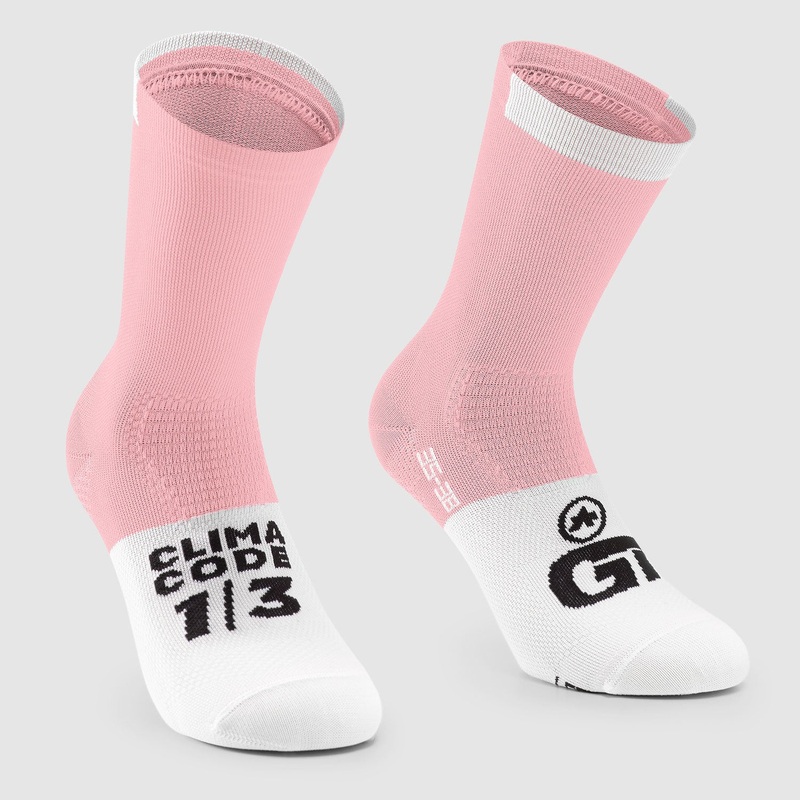 Assos GT C2 socks - Light pink