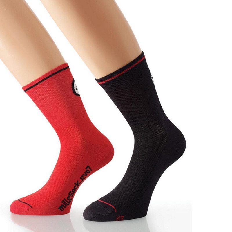 Assos MilleSock_evo7 Socks - Red