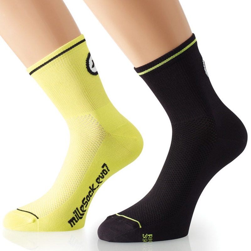 Assos MilleSock_evo7 Socks - Yellow
