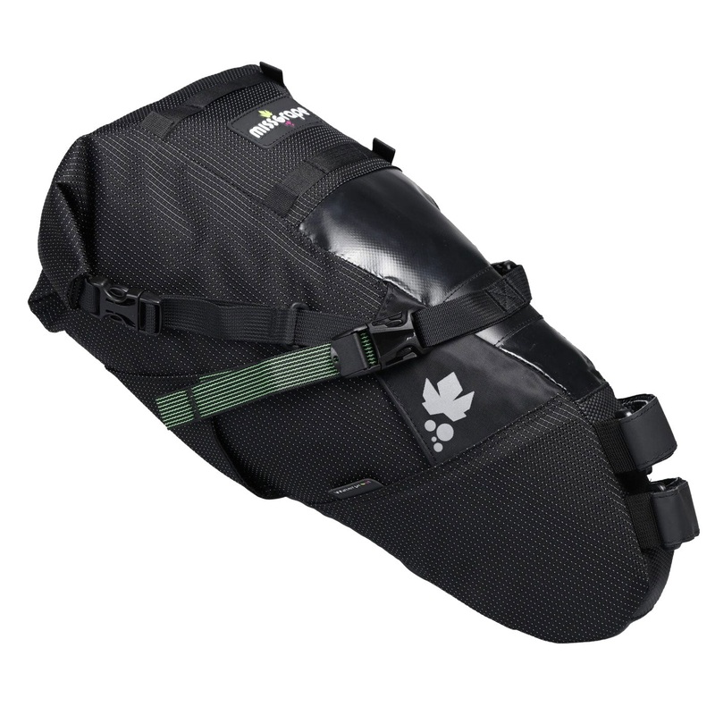 Miss Grape Cluster 13 Saddlebag - Black