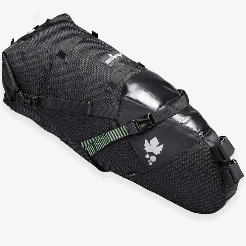 Miss Grape Cluster 20 Saddle Bag - Black