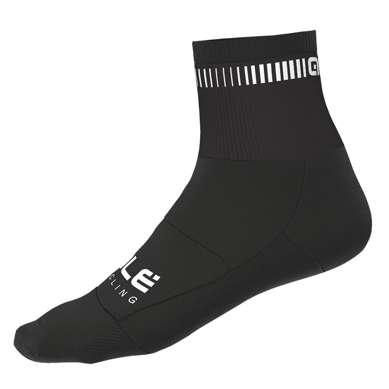 Ale Logo Q-skin socks - Black white