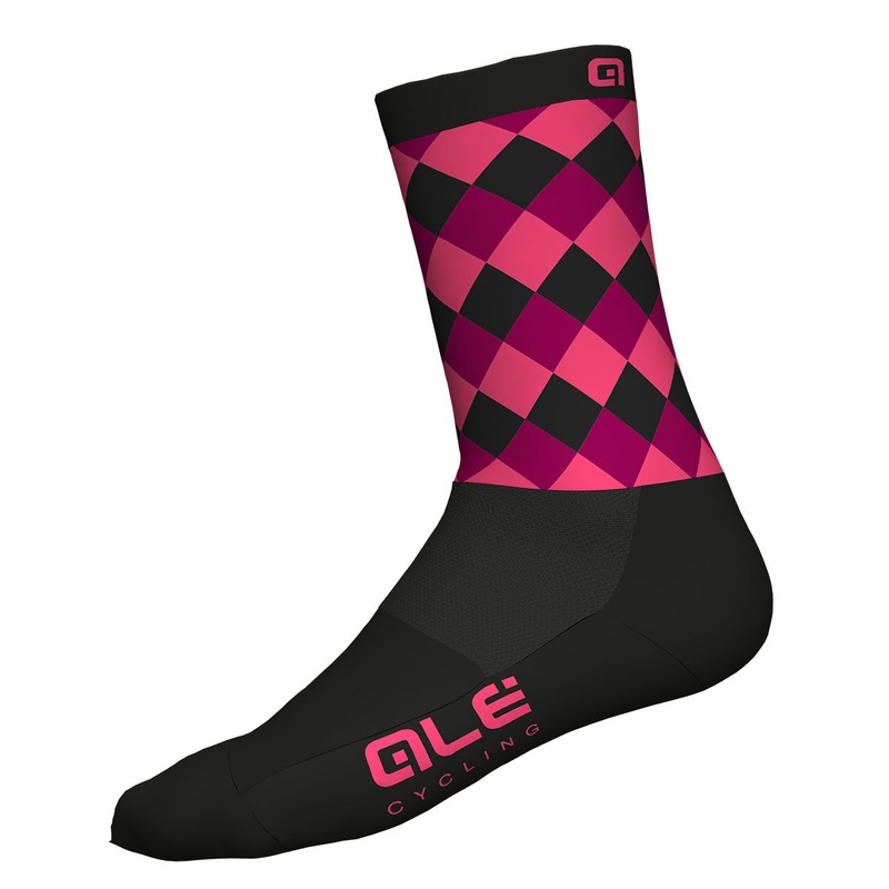Ale Rumbles socks - Black pink