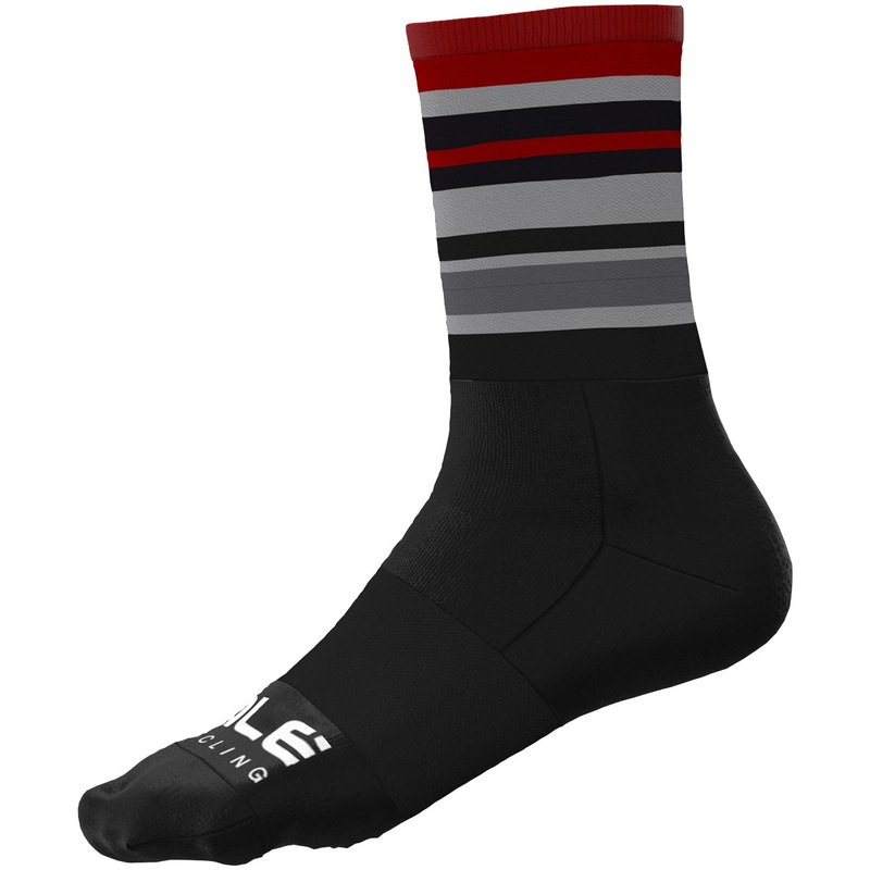 Ale Stripes socks - Burgundy