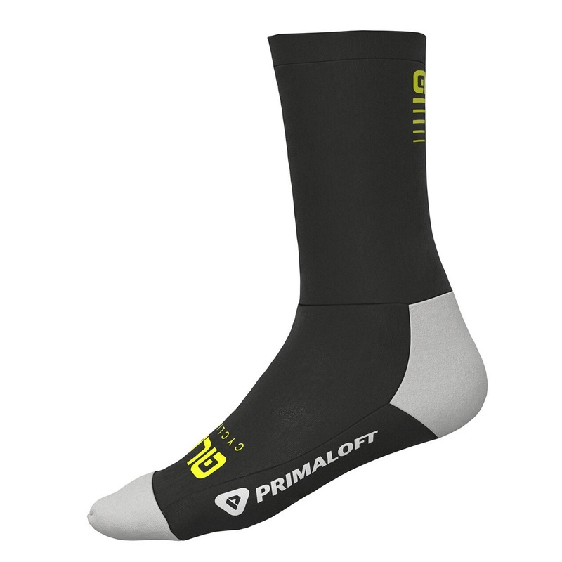Ale Thermo Primaloft 18 socks - Black yellow
