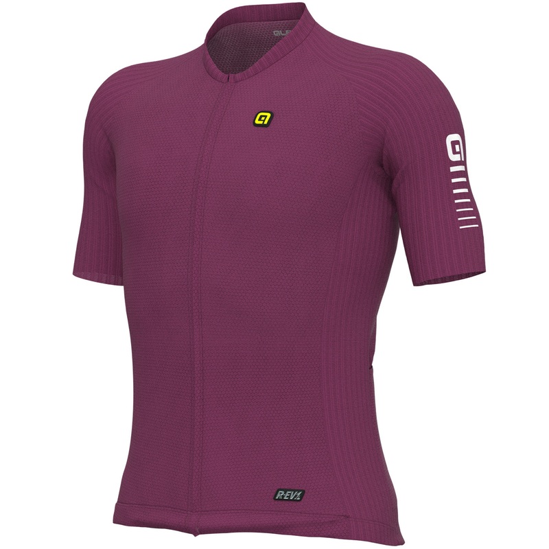 Ale R-EV1 Silver Cooling jersey - Purple