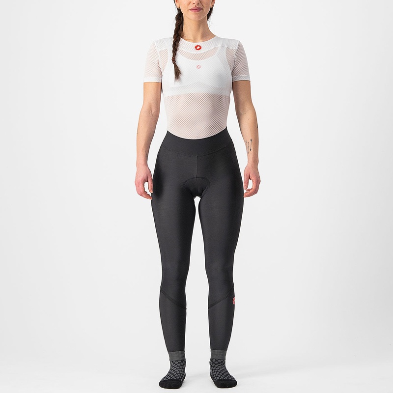 Castelli Velocissima DT woman tight - Black reflex