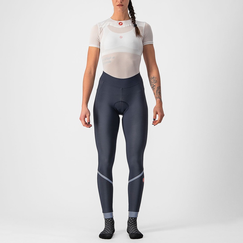 Castelli Velocissima DT woman tight - Blue