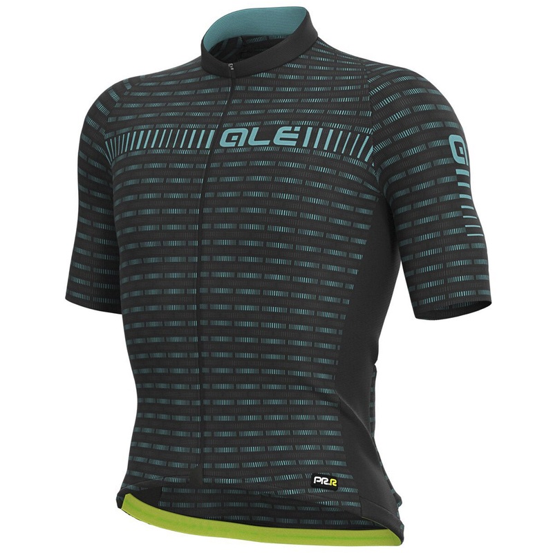 Ale PRR Green Road jersey - Black