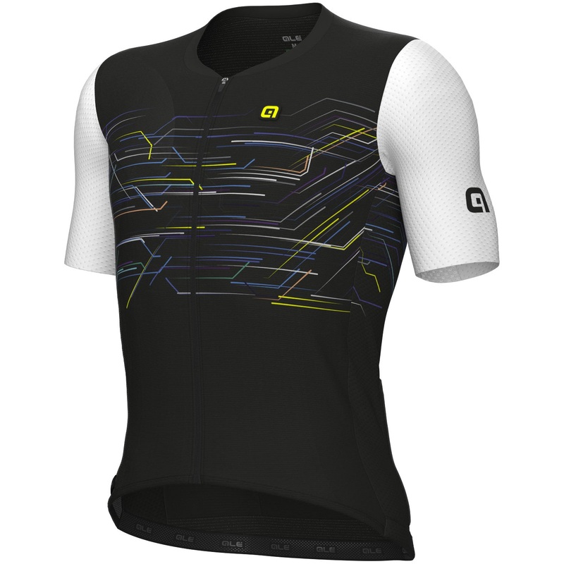 Ale PR-E Megabyte jersey - Black