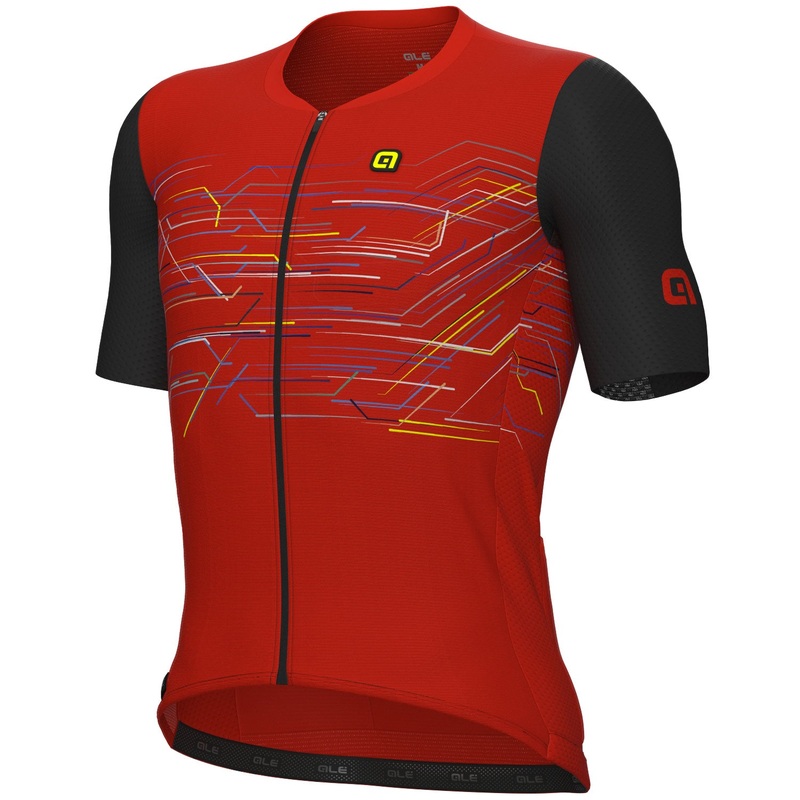 Ale PR-E Megabyte jersey - Red