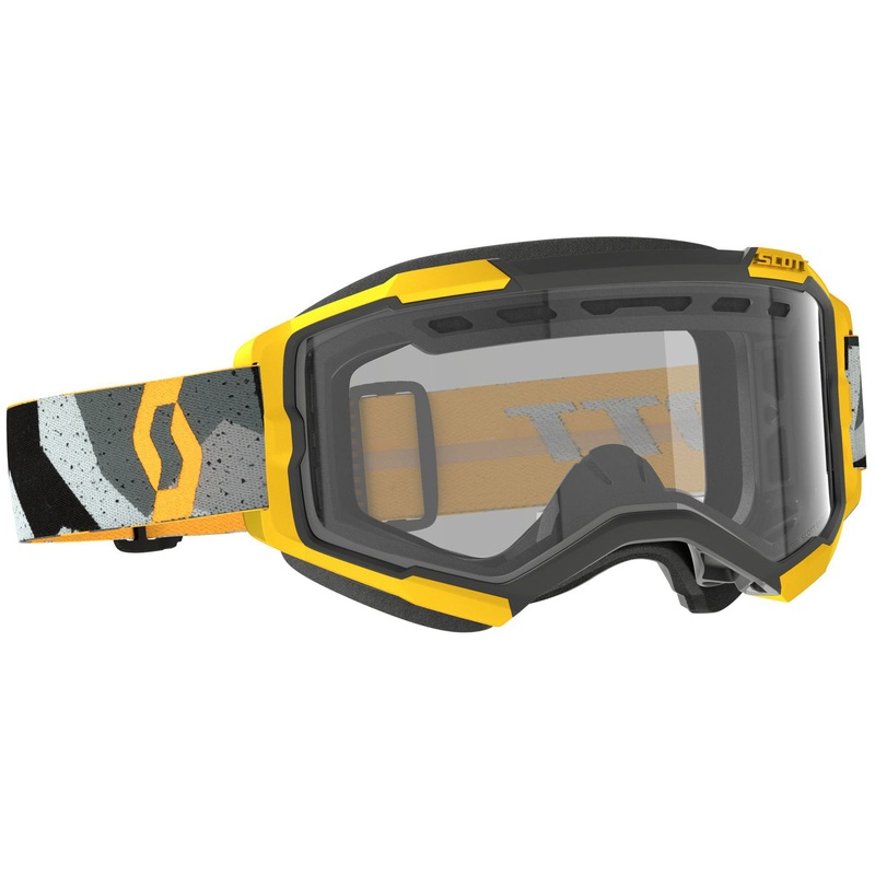 Scott Fury Enduro mask - Grey camo