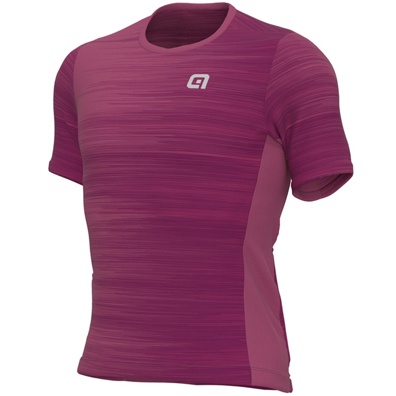 Ale Gravel Cruise jersey - Bordeaux