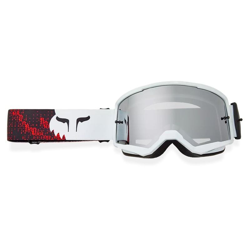 Fox Main Kairos Mask - White Red