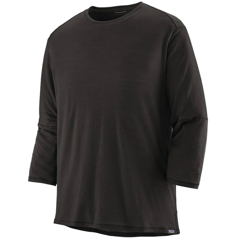 Patagonia Merino 3/4 Jersey - Black