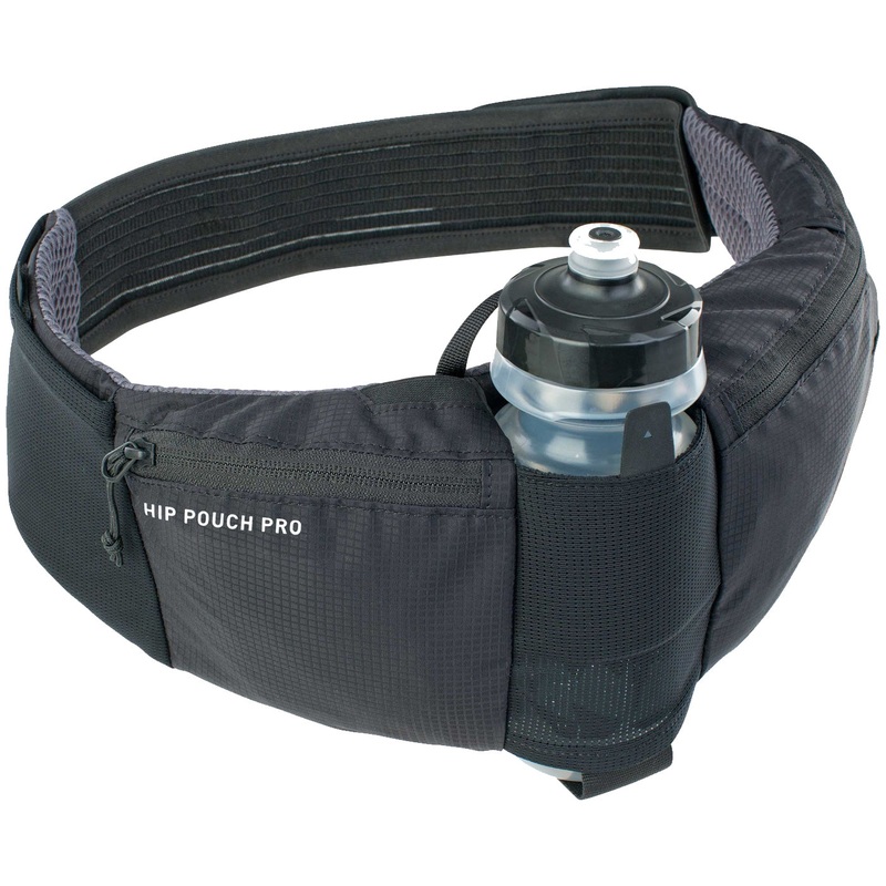 Evoc Hip Pouch Pro + Water bottle - Black