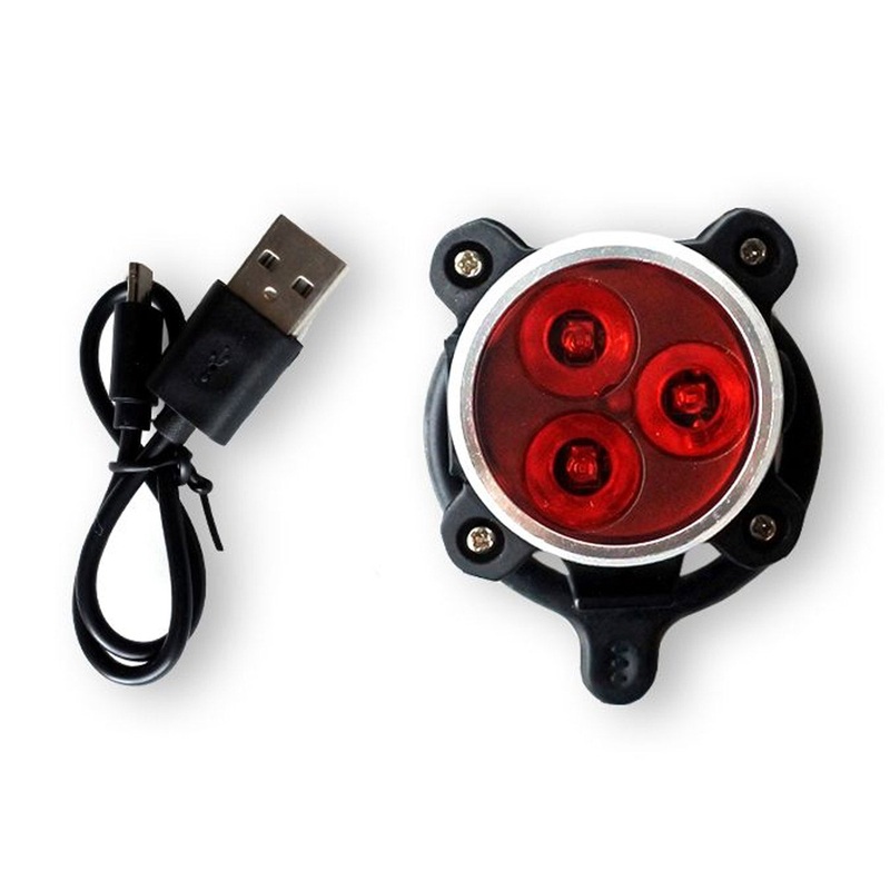 USB 3 Led Eleven rear Light - Red