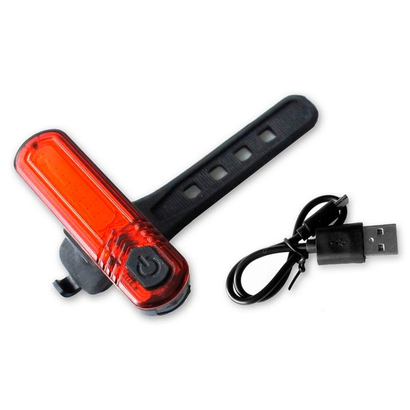 Eleven Rear Light rechargeable usb 10 LED - Red