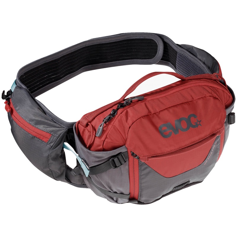 Evoc Hip Pack Pro 3L pouch + 1.5 Bladder - Red