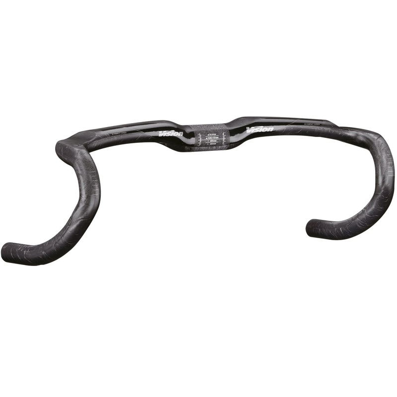 Vision Trimax Carbon 4D Ergo handlebar - Black grey