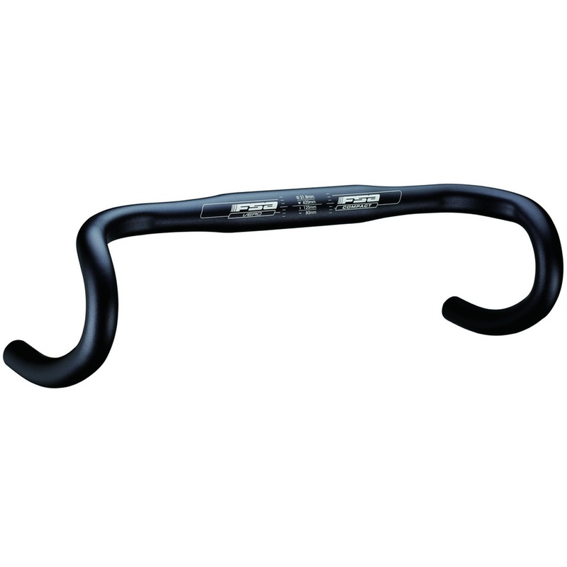 FSA Vero Compact handlebar - Black grey