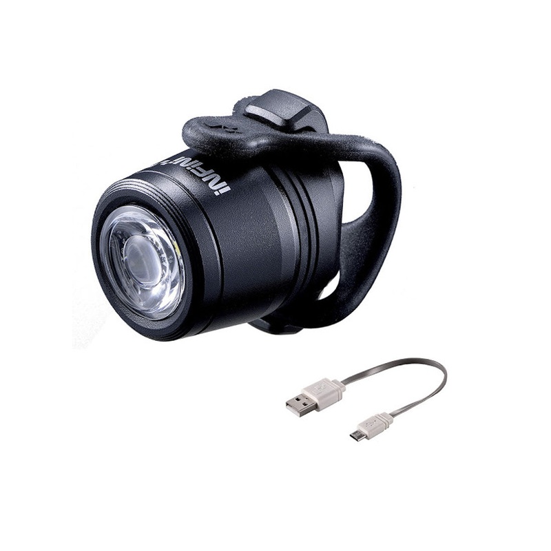 Infini Mini Luxo front light - Black