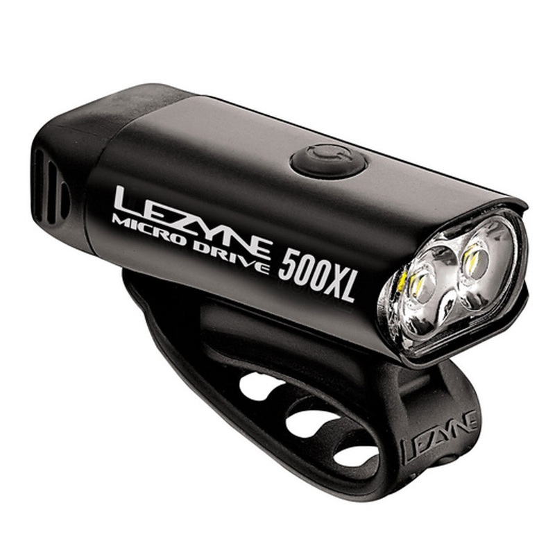 Lezyne Micro Drive 500 XL Front Light - Black