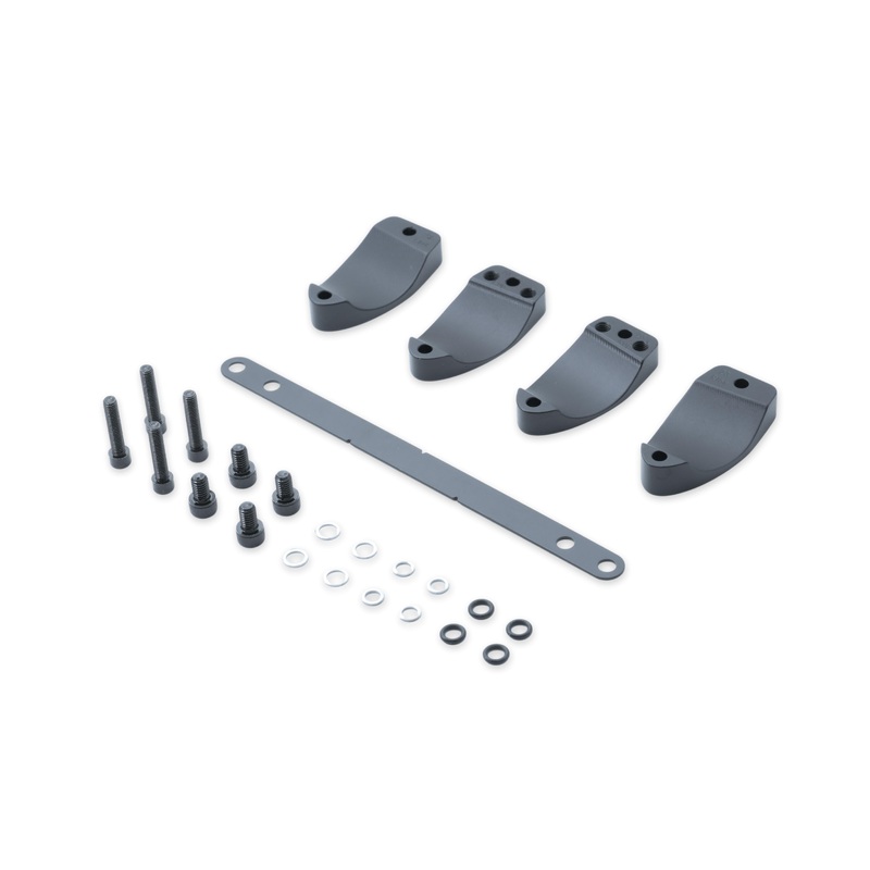 Clamp Set Carbon Aero Cockpit Clip-On Extensions