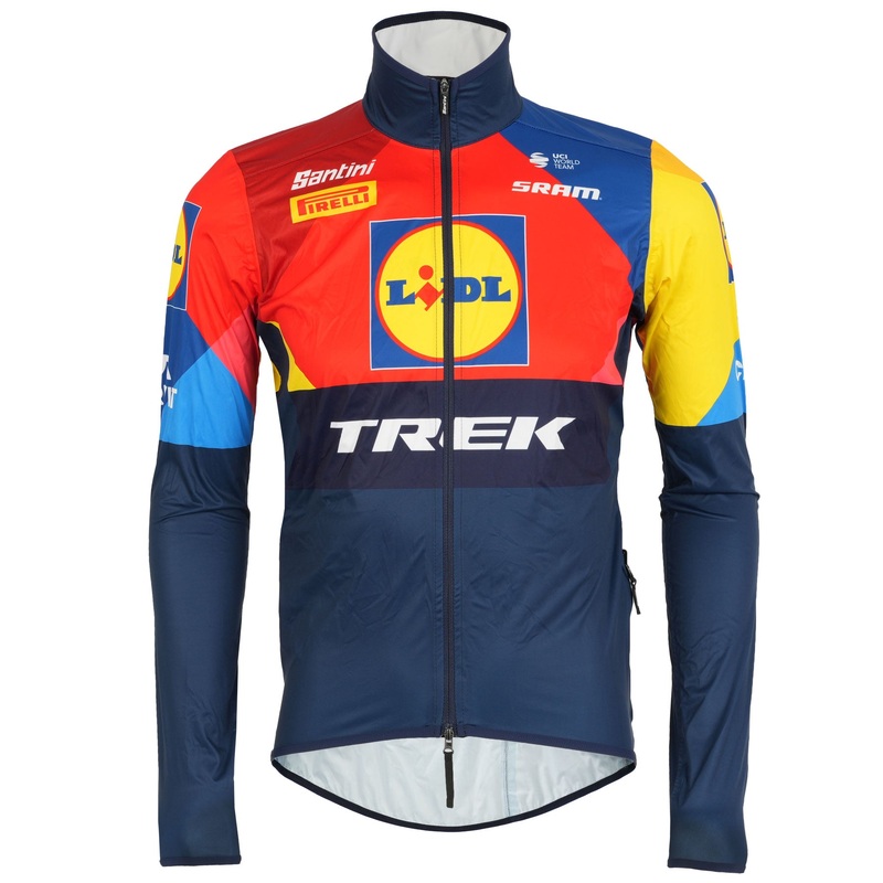 Lidl Trek 2025 Santini rain jacket