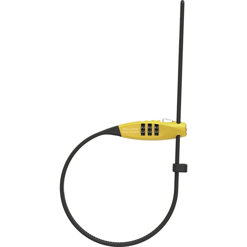 Abus Combiflex Travelguard padlock - Yellow