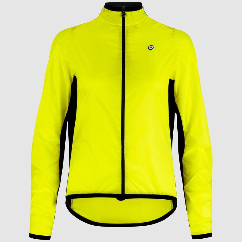 Assos UMA GT Wind c2 women jacket - Yellow