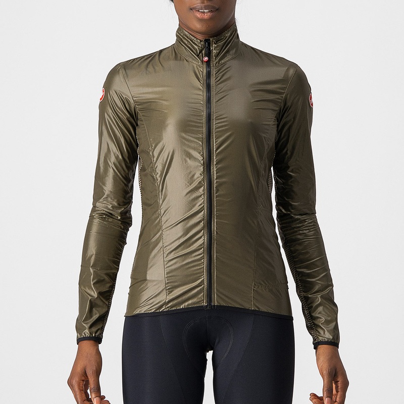 Castelli Aria woman jacket - Green