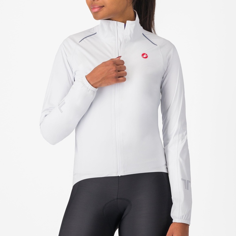 Castelli Emergency 3 Rain women jacket - White
