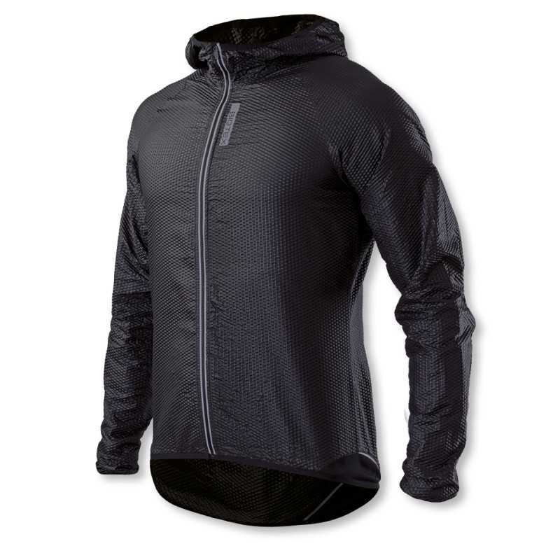 Biotex 3D Wind Hood jacket - Black