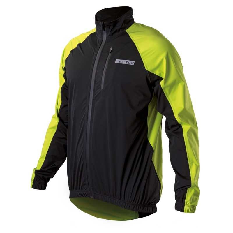 Biotex Block Rain jacket - Black yellow