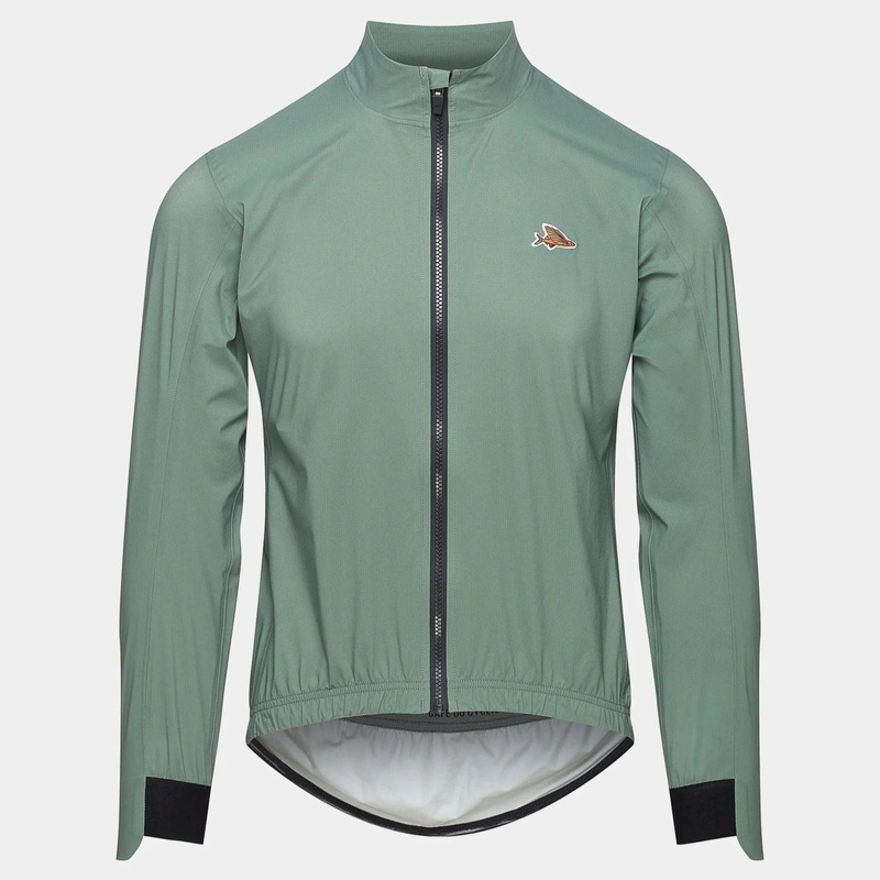 Cafe du Cycliste Suzette Rain jacket - Green