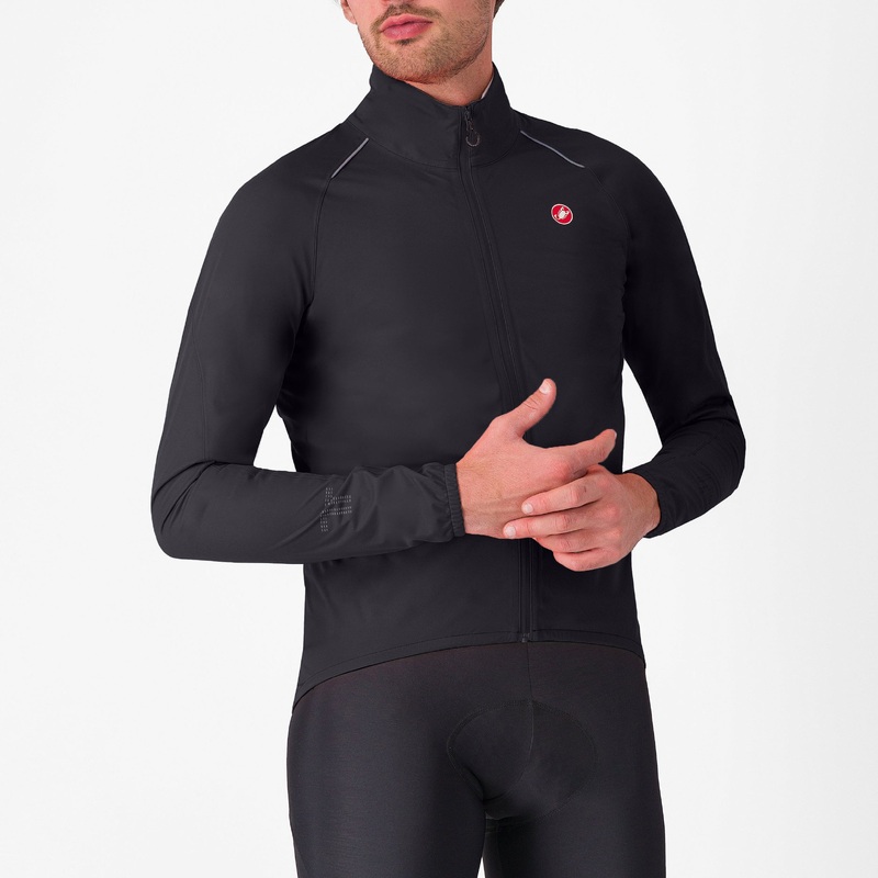 Castelli Emergency 3 Rain jacket - Black