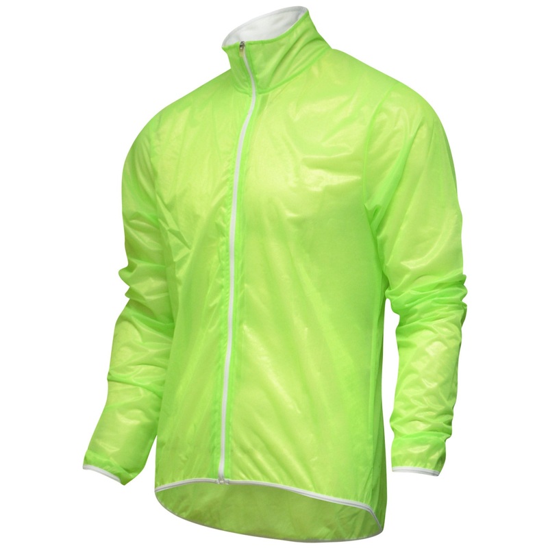 taped rain jacket - Green