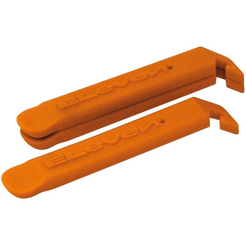 Eleven tire levers - Orange